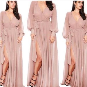 NAKED WARDROBE I sheer want you maxi